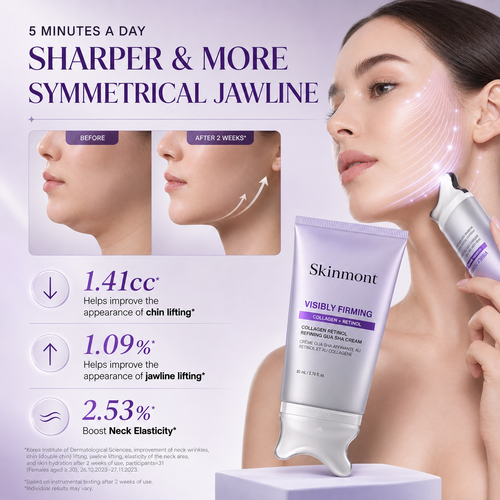 2-in-1 Collagen Retinol Guasha Lifting Cream